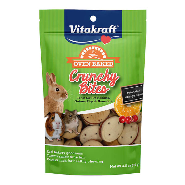 Vitakraft® Oven Baked Crunchy Bites Small Pet Treats